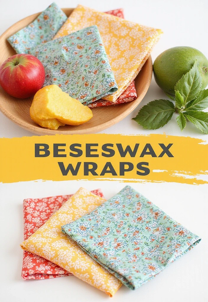 15 Eco-Friendly Craft Supplies You Didn’t Know You Needed (Crafting Just Got Greener!) - 5. Beeswax Wraps