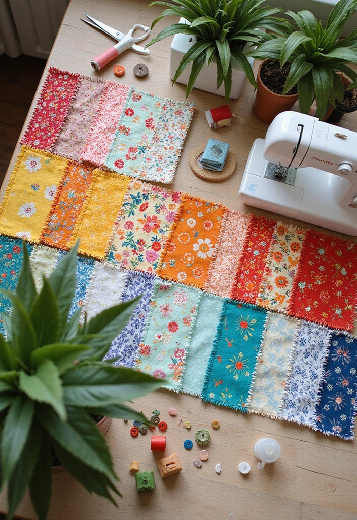 15 Eco-Friendly Craft Supplies You Didn’t Know You Needed (Crafting Just Got Greener!) - 6. Upcycled Fabrics