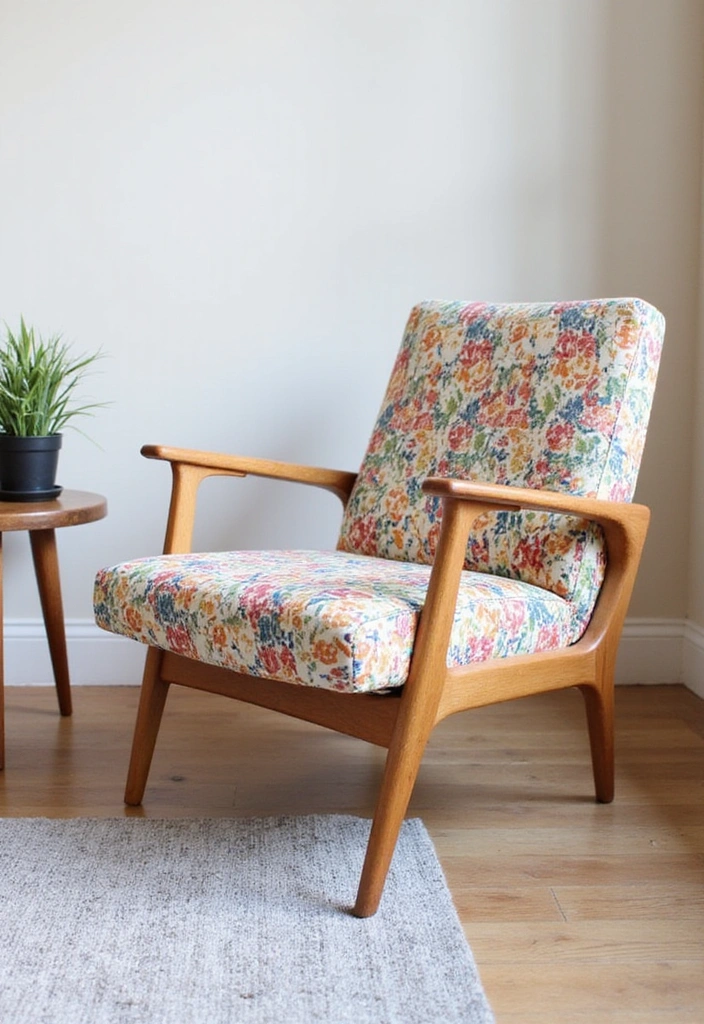 10 Stunning DIY Furniture Makeovers That Will Transform Your Space (You Won't Believe #6!) - 5. Mid-Century Modern Chair Revival