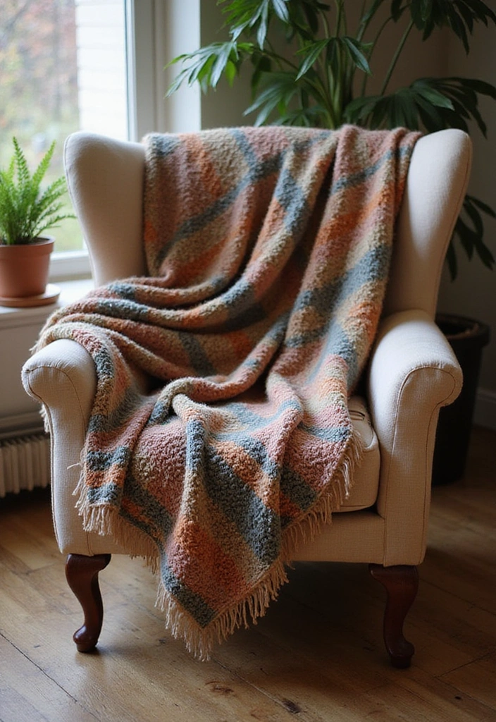 15 Fabric Art Projects That Will Transform Your Space (You Won't Believe #7!) - 14. Cozy Fabric Blankets