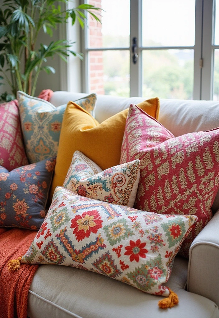 15 Fabric Art Projects That Will Transform Your Space (You Won't Believe #7!) - 2. Cozy Fabric Throw Pillows