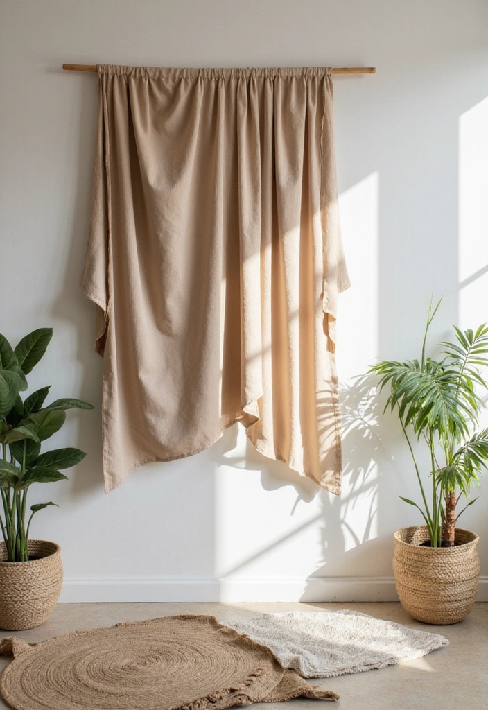 15 Fabric Art Projects That Will Transform Your Space (You Won't Believe #7!) - 4. Elegant Fabric Wall Hangings