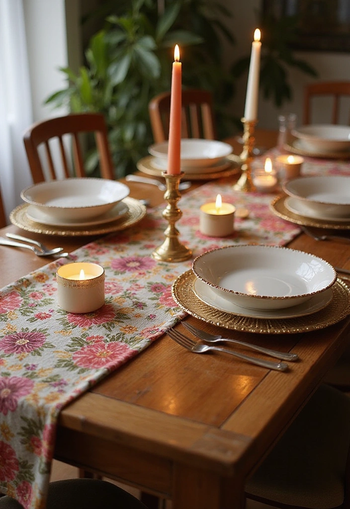 15 Fabric Art Projects That Will Transform Your Space (You Won't Believe #7!) - 7. Chic Fabric Table Runners