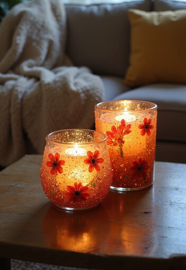 15 Stunning Resin Craft Inspirations That Will Spark Your Creativity! - 12. Unique Resin Candle Holders