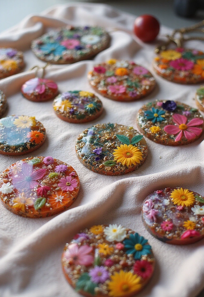 15 Stunning Resin Craft Inspirations That Will Spark Your Creativity! - 2. Artistic Resin Jewelry