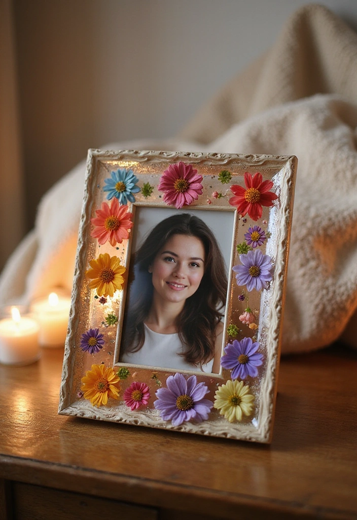 15 Stunning Resin Craft Inspirations That Will Spark Your Creativity! - 8. Personalized Resin Picture Frames