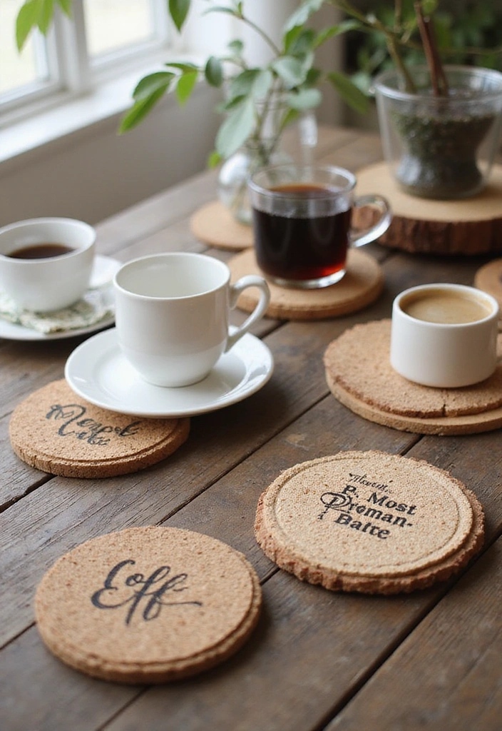 20 Handmade Gifts Tutorials That'll Make You the Best Gift-Giver Ever (You Won't Believe #12!) - 10. DIY Coasters