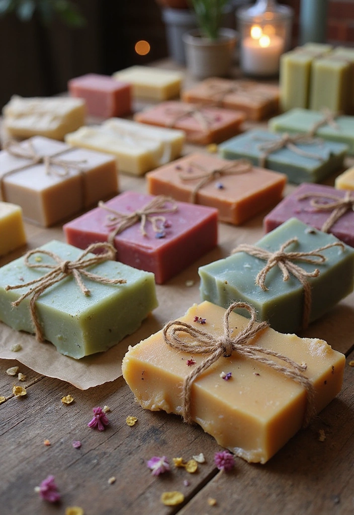 20 Handmade Gifts Tutorials That'll Make You the Best Gift-Giver Ever (You Won't Believe #12!) - 12. Unique Hand-Made Soap Bars