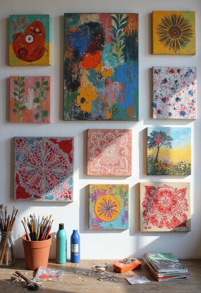 20 Handmade Gifts Tutorials That'll Make You the Best Gift-Giver Ever (You Won't Believe #12!) - 13. Decorative Wall Art
