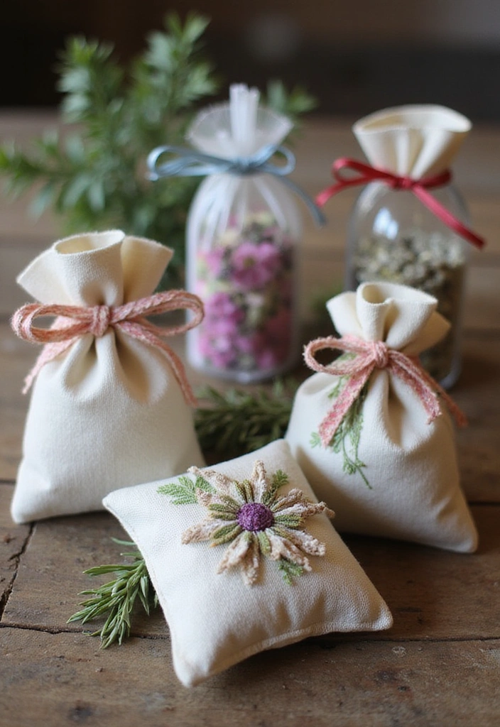 20 Handmade Gifts Tutorials That'll Make You the Best Gift-Giver Ever (You Won't Believe #12!) - 16. DIY Scented Sachets