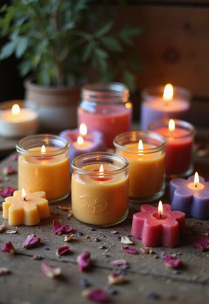 20 Handmade Gifts Tutorials That'll Make You the Best Gift-Giver Ever (You Won't Believe #12!) - 2. Handmade Candles