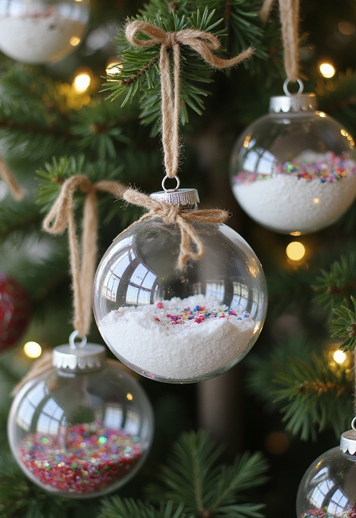 20 Stunning Seasonal DIY Decorations You Can Make in Minutes (You Won't Believe #12!) - 14. Festive DIY Holiday Ornaments