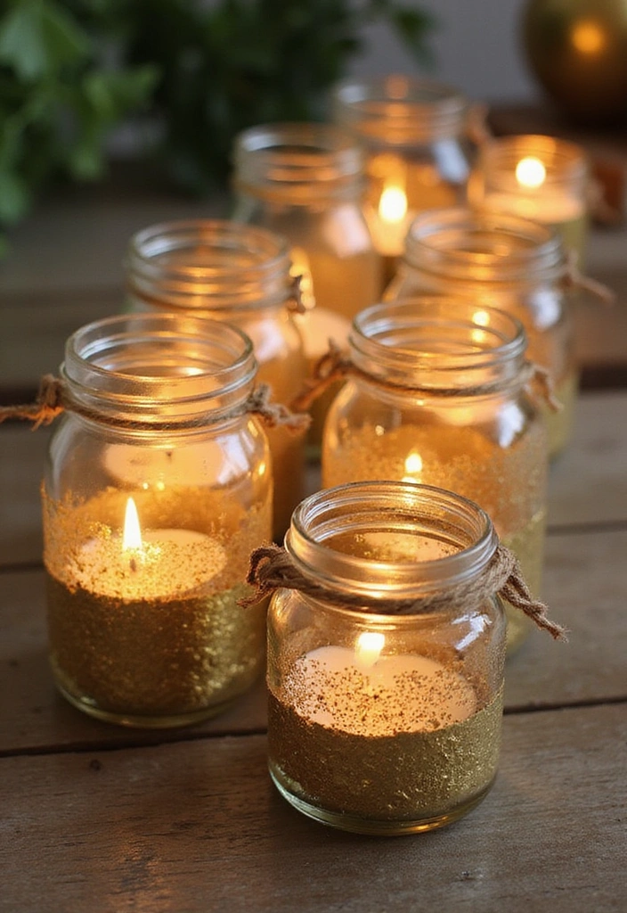 20 Stunning Seasonal DIY Decorations You Can Make in Minutes (You Won't Believe #12!) - 18. Elegant DIY Candle Holders