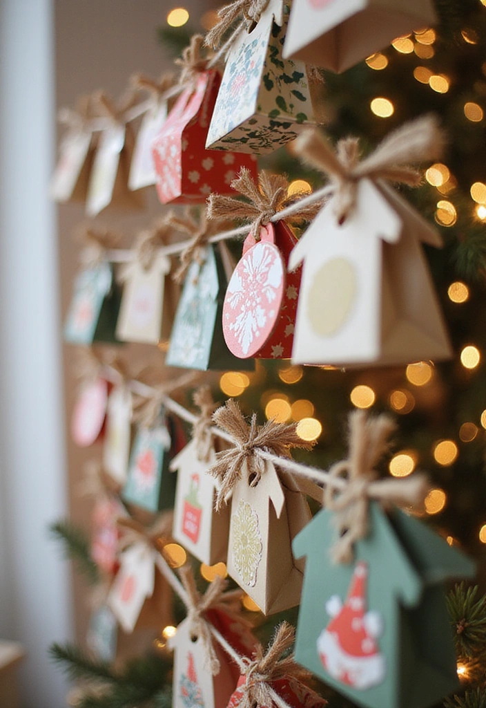 25 Holiday-Themed Crafts That Will Spark Your Creative Spirit (You Won't Believe #15!) - 9. Holiday Advent Calendar