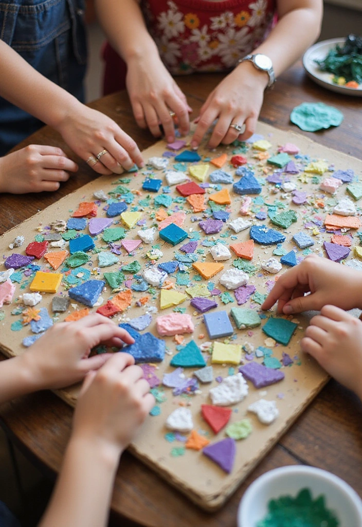 25 Unbelievably Fun Kids Craft Projects You'll Wish You Knew Sooner! - 16. DIY Mosaic Art