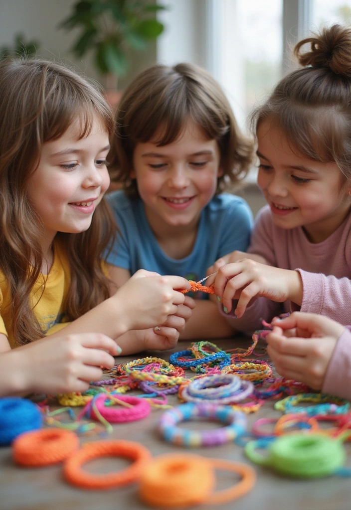 25 Unbelievably Fun Kids Craft Projects You'll Wish You Knew Sooner! - 9. DIY Friendship Bracelets